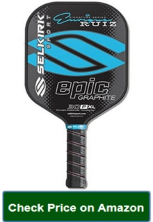 Selkirk Sports 30P XL Enrique Signature Epic 7.8oz Polymer Graphite Pickleball Paddle